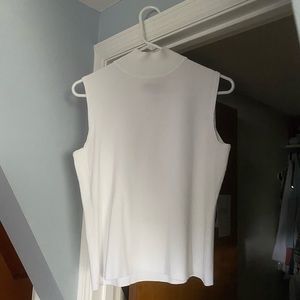 Goodclothes basic white turtleneck tank top